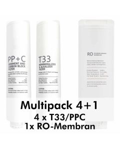 Kombi-Vorfilter und Nachfilter und Osmosemembran  für Zen Flow Osmoseanlage Sediment / Aktivkohle