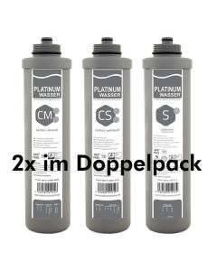 Doppelpack Ersatzfilterset Platinumwasser NEO-BOX