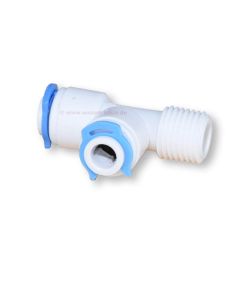 T-Stück Adapter 1/4" x 1/4" x 1/4" Gewinde (JG)