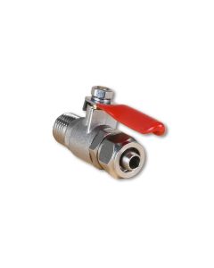  Kugelventil 1/4'' Gewinde x 3/8'' Schlauch 
