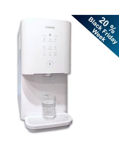 Coway CHP-6310 Auftisch Wasserfilter mit Osmosefilter | Wasserspender für Büro heiss-kalt-temperiert