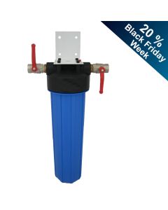 Eisenfilter Single Big Blue reduziert eisen im Brunnenwasser bis 3 mg/l