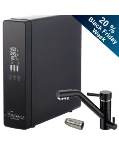 FONTAMEA Premium Osmoseanlage mit 3-Wege-Armatur und Wasserwirbler