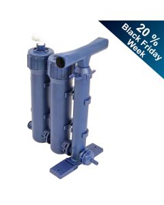FREEDOM Outdoorwasserfilter, Krisenwasserfilter, Notfallwasserfilter, stromloser Wasserfilter mit manuellem Betrieb 