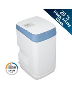 für das ganze Haus: Wasserenthärter gegen kalkhaltiges Wasser auf Ionenaustauscherbasis