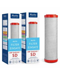 Alvito ABF Duplex SD Aktivkohle mit Hohlfasermembran DOPPELPACK