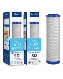ABF PRIMUS SD Aktivkohle-Blockfilter von Alvito DOPPELPACK