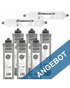 Doppelpack im Angebot: 2x Filterset für NEO-5 Osmoseanlage mit insgesamt 8 Vor- und Nachfiltern