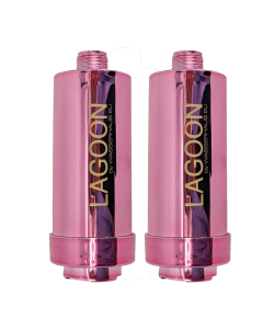 Doppelpack Duschfilter LAGOON Pink