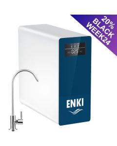 ENKI Direct FLow Umkehrosmoseanlage mit Edelstahlwasserhahn