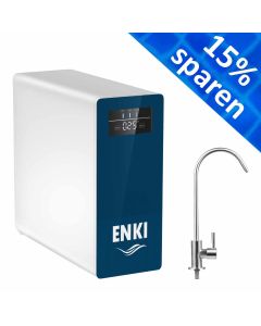 ENKI Direct FLow Umkehrosmoseanlage mit Edelstahlwasserhahn