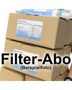 Ersatzfilter-Abonnementvertrag - bis zu 20% günstiger, automatische Lieferung alle 6 Monate, Garantieverlängerung auf 5 Jahre, Bezahlung per Lastschrifteinzug