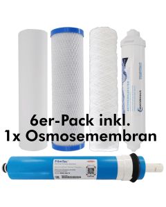 Supersparpack mit 6 Filtersets und 1 Membran