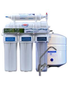 QuaRO PUR Klassische fünfstufige Osmoseanlage mit Tank