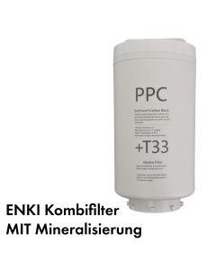 Kombi-Vorfilter PPC + T33 Sediment /Aktivkohle + Mineralisierung für ENKI Osmoseanlage