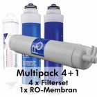 Multipack Ersatzfilterset für mobile FRITZ Osmoseanlage mit Sedimentvorfilter, Aktivkohlevorfilter und Mineralisierung