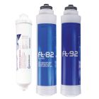 Ersatzfilterset für mobile FRITZ Osmoseanlage mit Sedimentvorfilter, Aktivkohlevorfilter und Mineralisierung