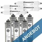 Doppelpack im Angebot: 2x Filterset für Platinumwasser NEO-7 Osmoseanlage , enthält insgesamt 10 Vor- und Nachfilter 