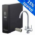 SONDERANGEBOT - FONTAMEA Premium Osmoseanlage mit Designwasserhahn und Wasserwirbler
