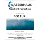 Geschenkgutschein für Wasserfilter und Umkehrosmoseanlagen von Wasserhaus  - Trinkwasserfilter verschenken