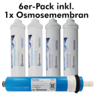 Purifive Filterset 6er-Pack plus Osmosemembran