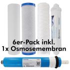 Supersparpack mit 6 Filtersets und 1 Membran
