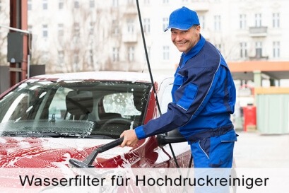 Kalk- und salzfreies Wasser für Hochdruckreiniger verhindert Kalkrückstände nach dem Waschen