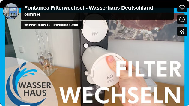 Video: Anleitung zum Filterwechsel Fontamea