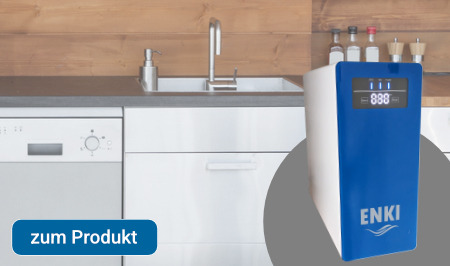 Komfortanlage ENKI ohne Tank | Untertischeinbau ENKI Osmoseanlage Untertisch