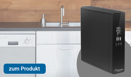 FONTAMEA Premium Osmoseanlage mit UV-Lampe | Wasserverwirbler FONTAMEA Osmoseanlage Untertisch