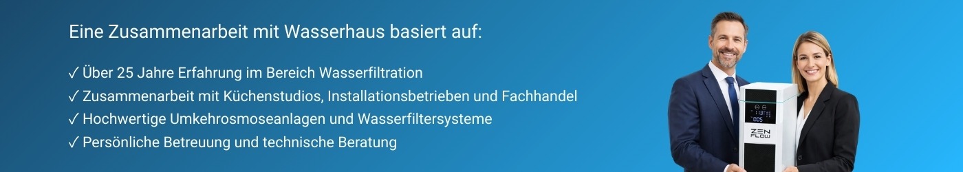 Wasserhaus Händler werden und profitieren