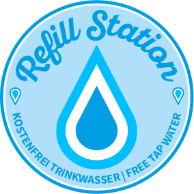 Refill-Station für kostenloses Trinkwasser