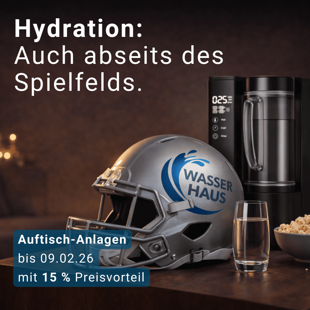 Super Bowl Aktion 15 % Rabatt auf Auftisch Anlagen