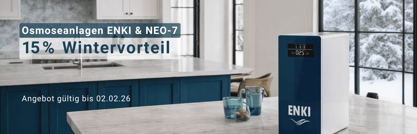 15 % Rabatt auf ENKI und NEO-7