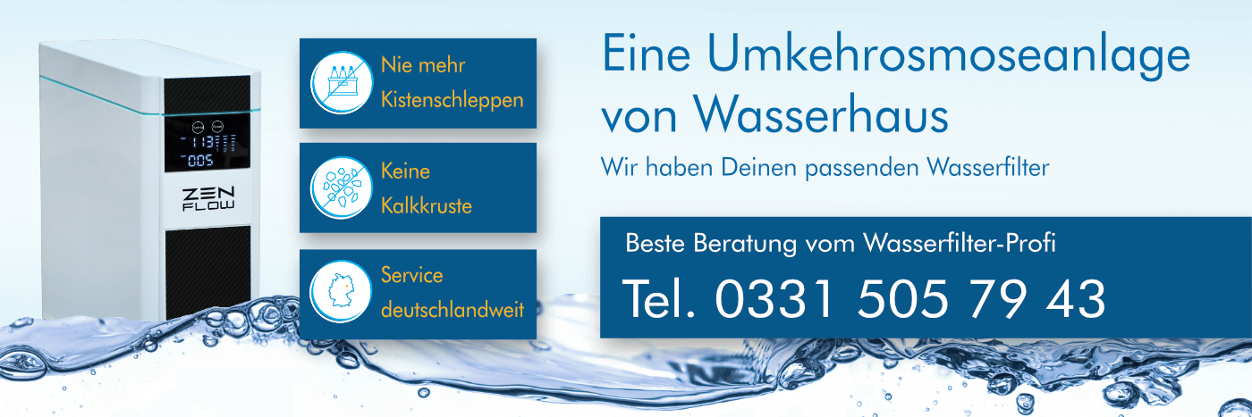 Direktfluss-Umkehrosmoseanlage Zen Flow